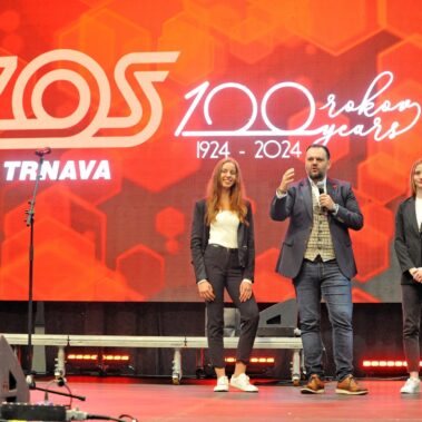 ŽOS Trnava 100 rokov oslava